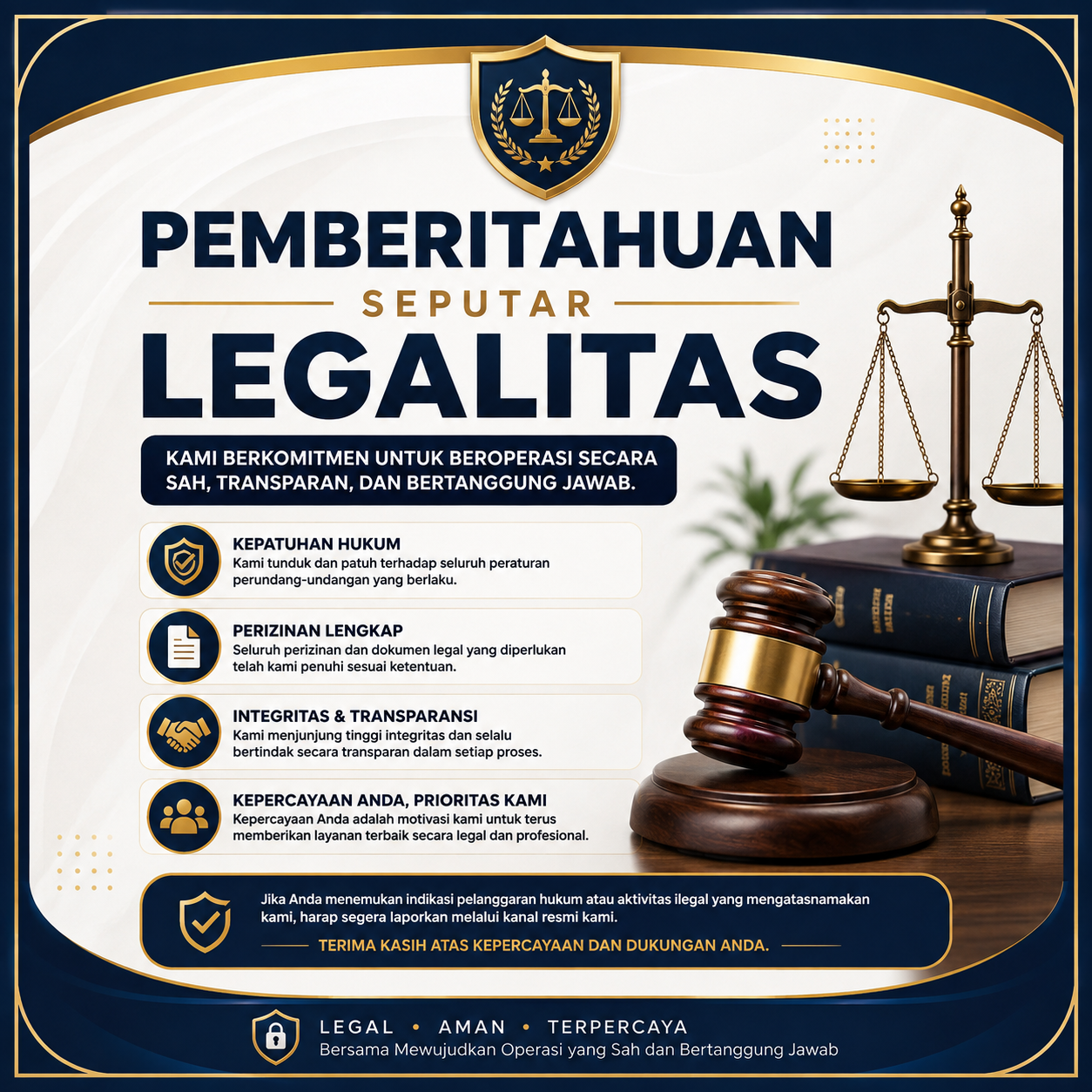 LAPORAN RUPS TAHUNAN PERSEROAN TERBATAS(PT)